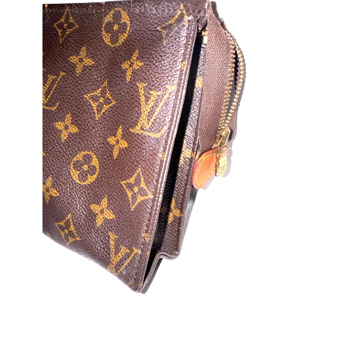 Louis Vuitton Monogram Pouch D-Ring and Twilly Accent
