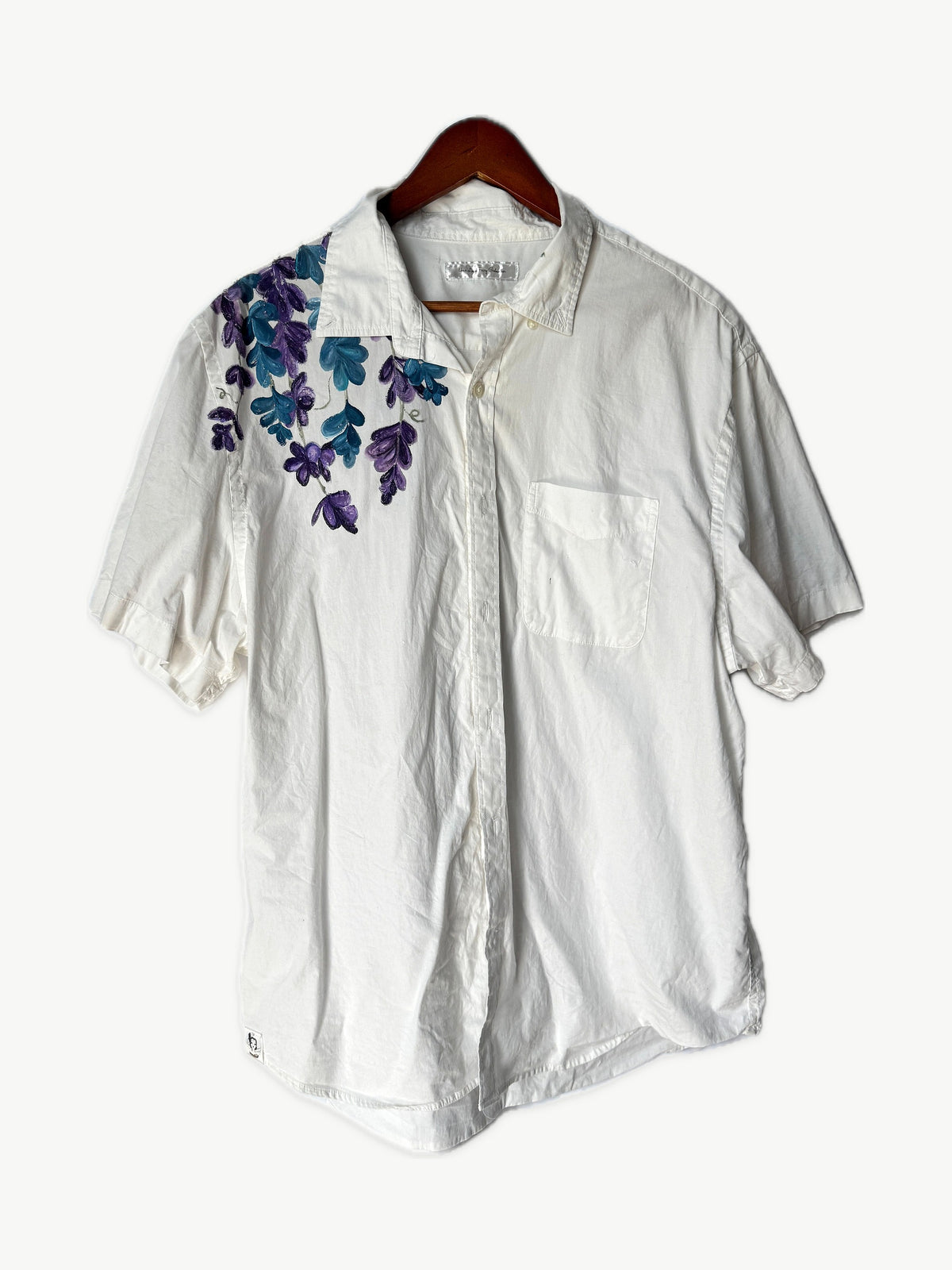⚜️ Your Local Fairy Godmother Eco | Floral Painted Art Shirt | 💗