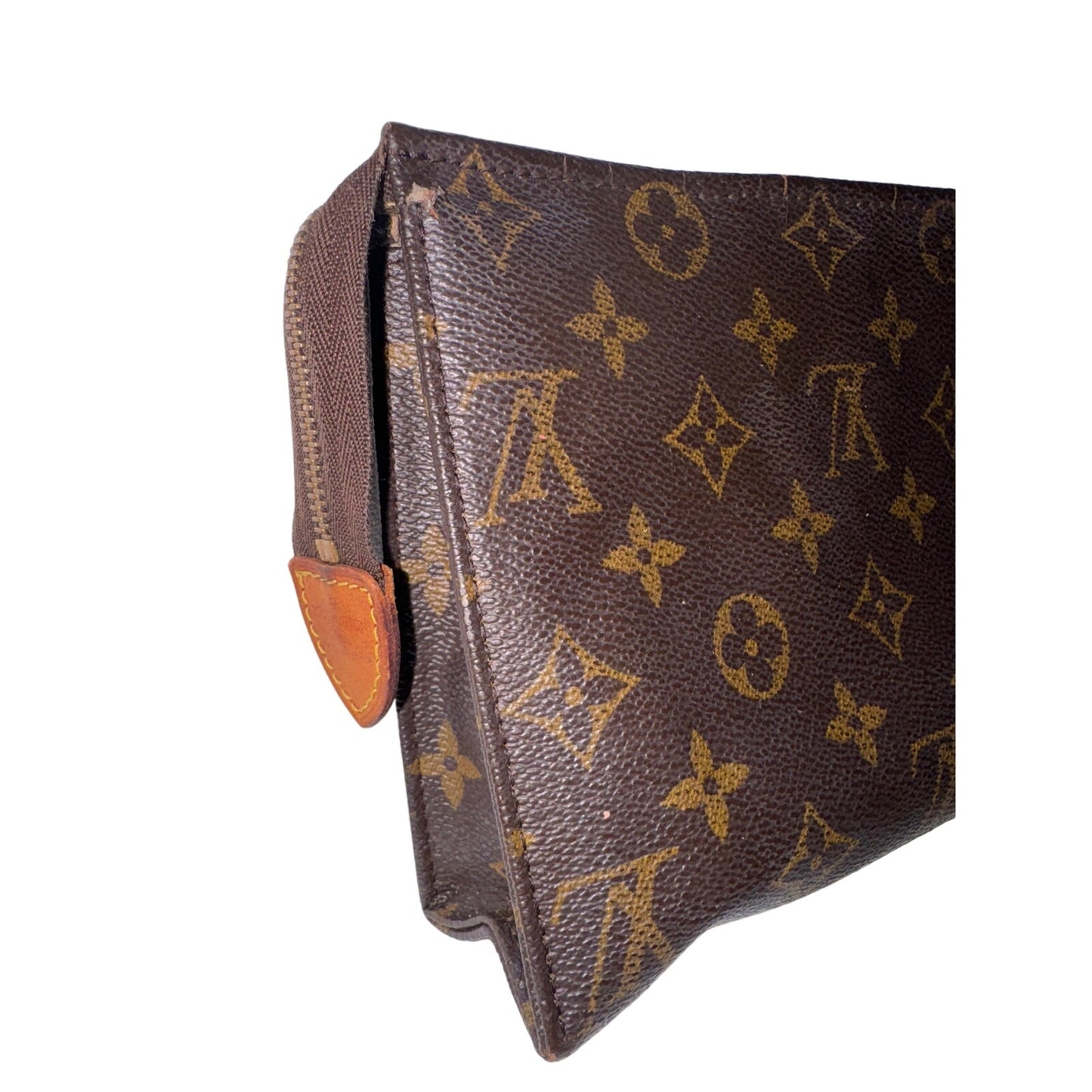 Louis Vuitton Monogram Pouch D-Ring and Twilly Accent