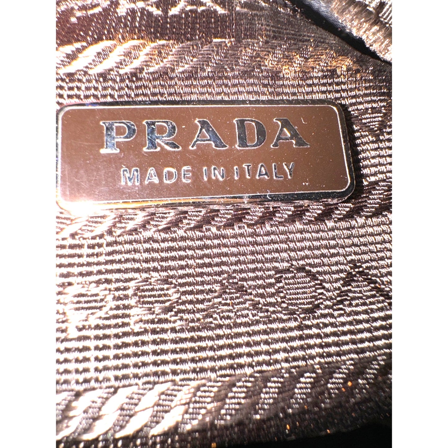 Hipster Prada Suede and Patent Leather Satchel in Beige and Yellow