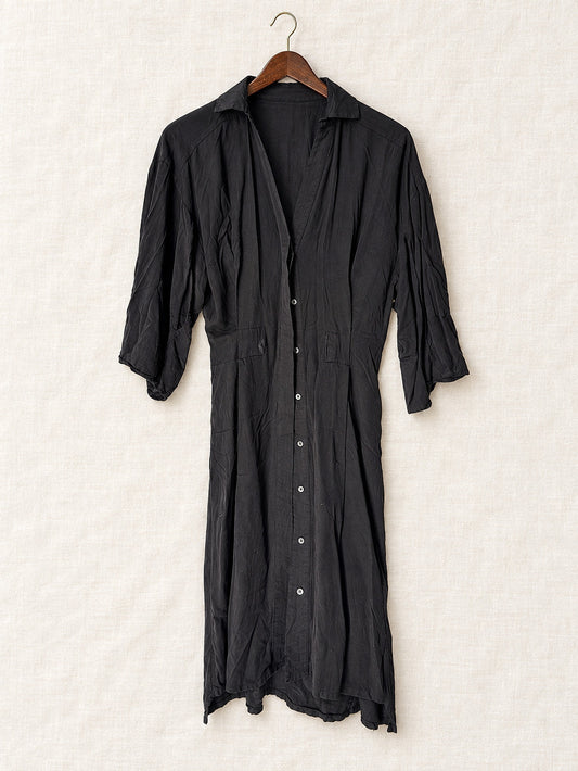 ⚜️ AllSaints | Black Button-Down Midi Dress | Size US 0 💗