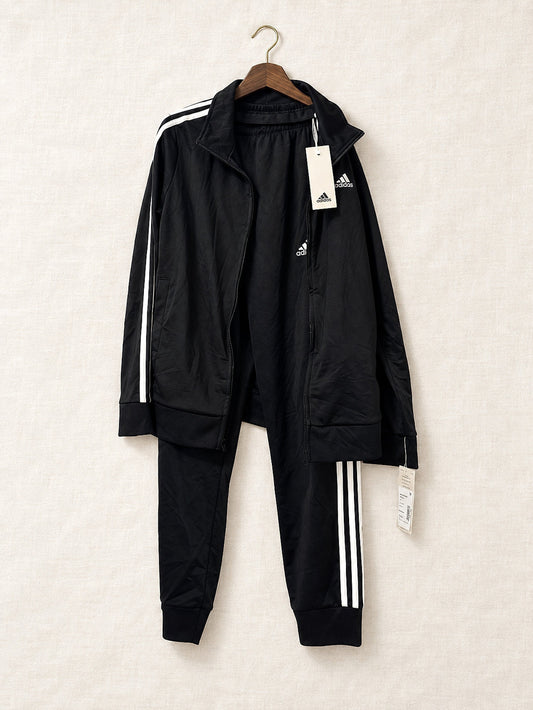 ⚜️ Adidas Tiro Track Suit | Two-Piece Set | Black/White NWT 💗