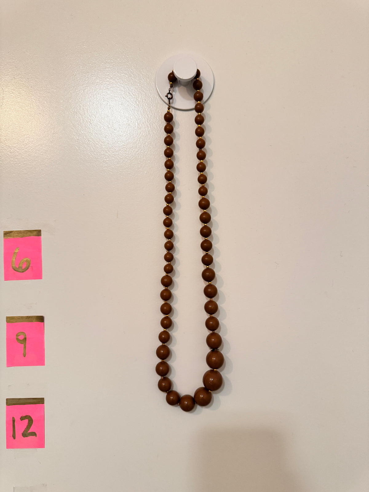 ⚜️ Classic Wooden Bead Necklace | Brown Simplicity 💗 — photo 2