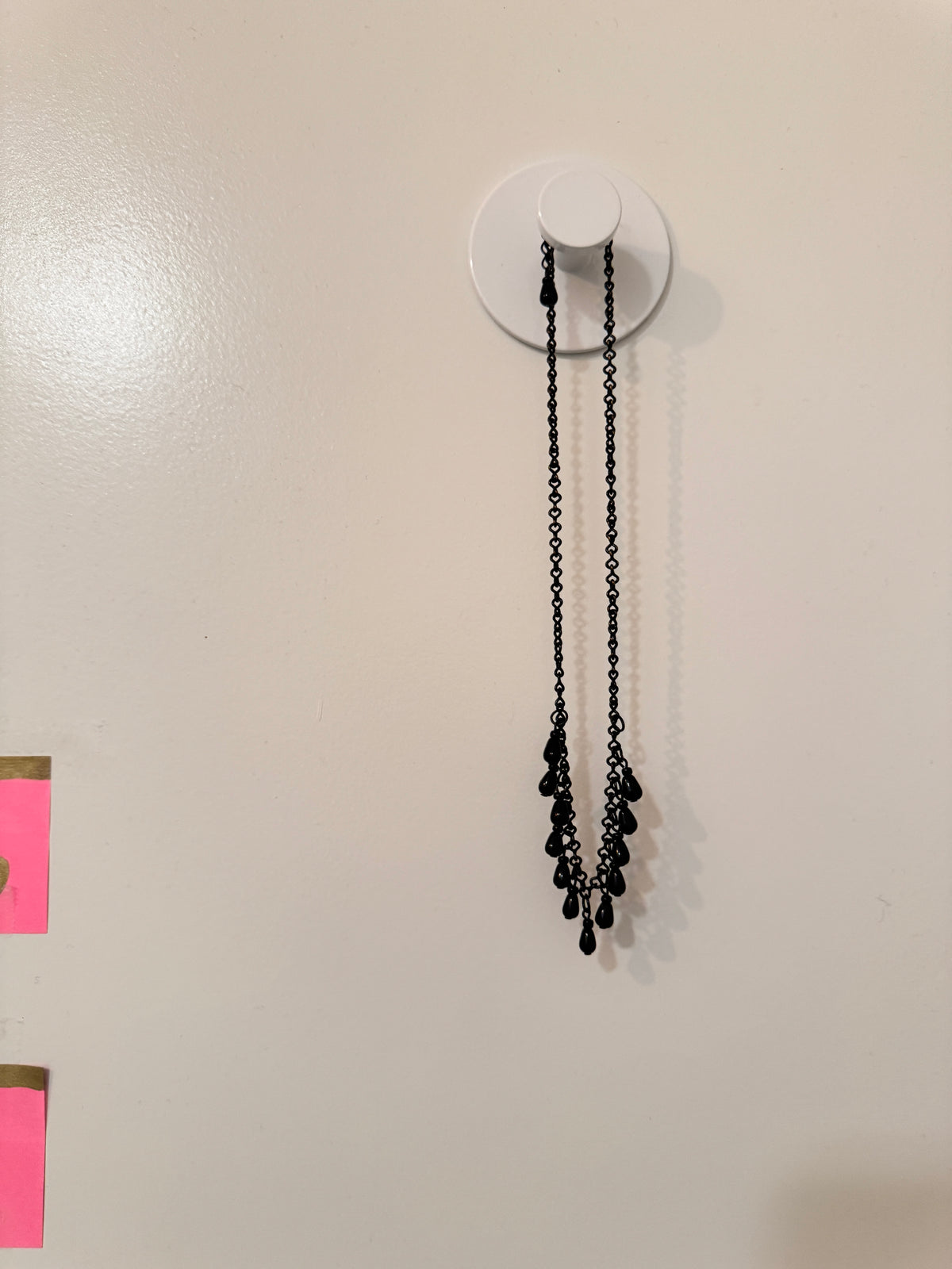 ⚜️ Metal Necklace | Elegant Draped | Black 💗 — photo 2