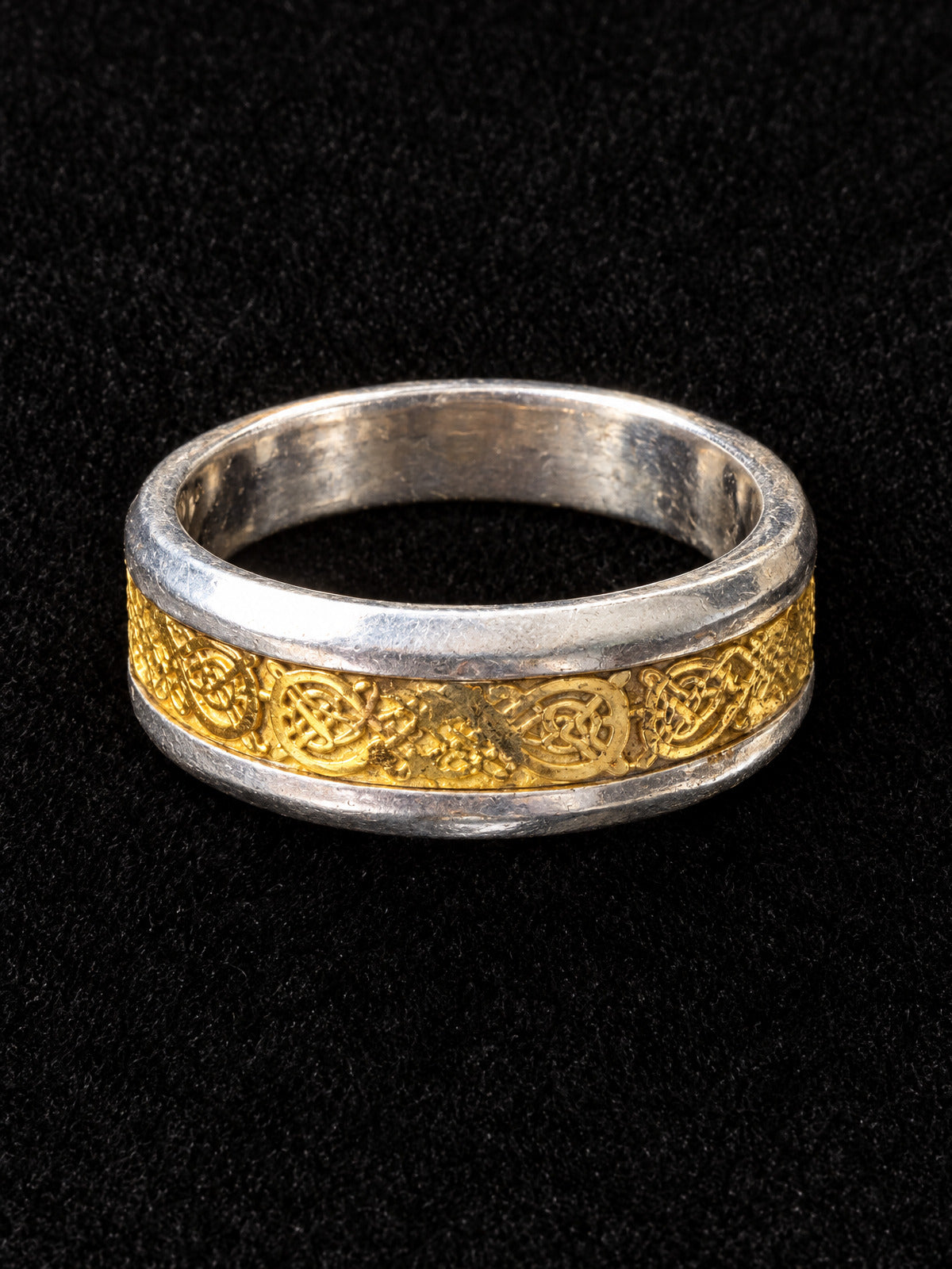 ⚜️ Celtic Knot Band Ring | Silver-Tone & Gold-Tone | Size 9 💗