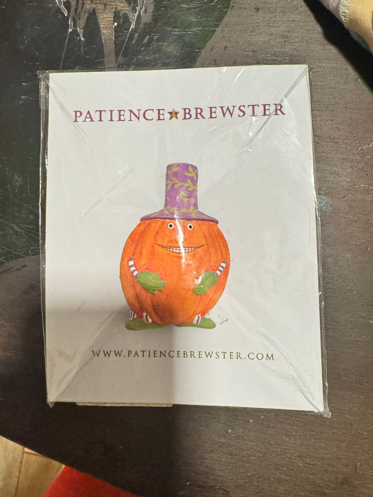 ⚜️ Patience Brewster | Pumpkin Character Halloween Brooch | NWT 💗 — photo 3