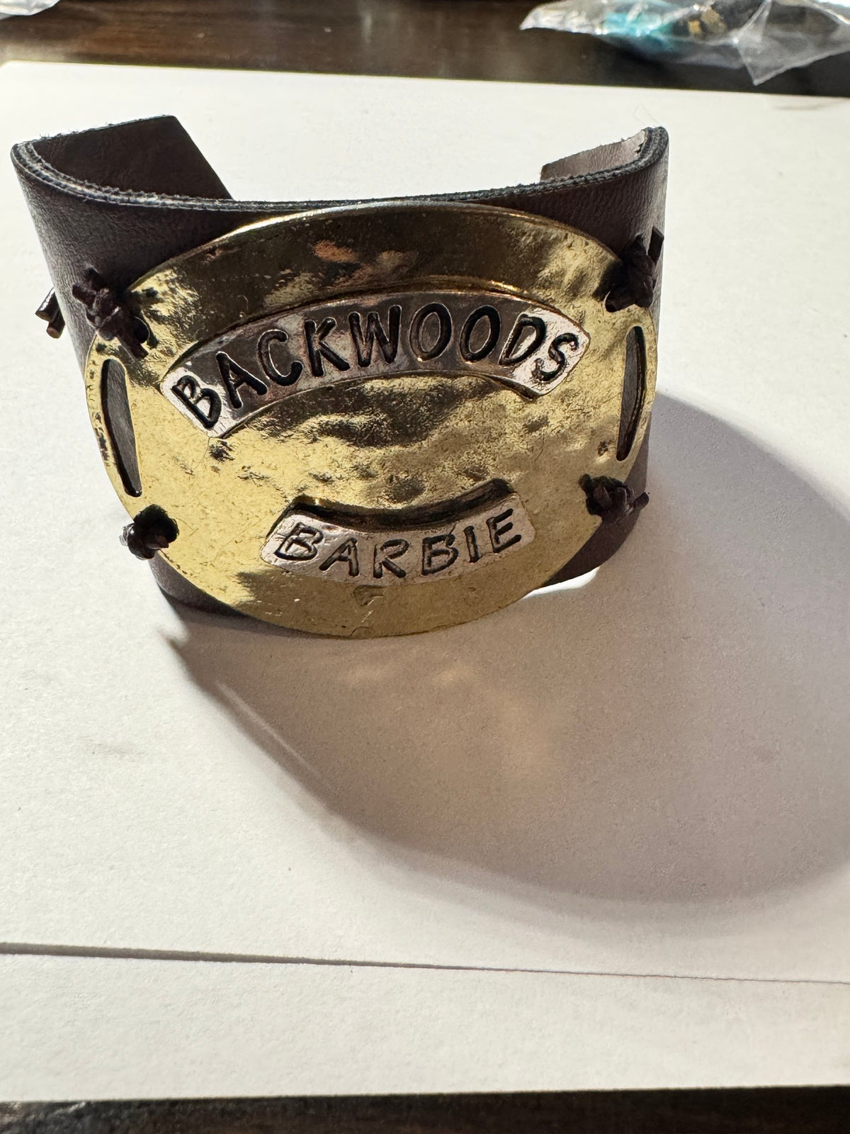 Backwoods Barbie · Limited Edition Leather Cuff · Western Boho — photo 4