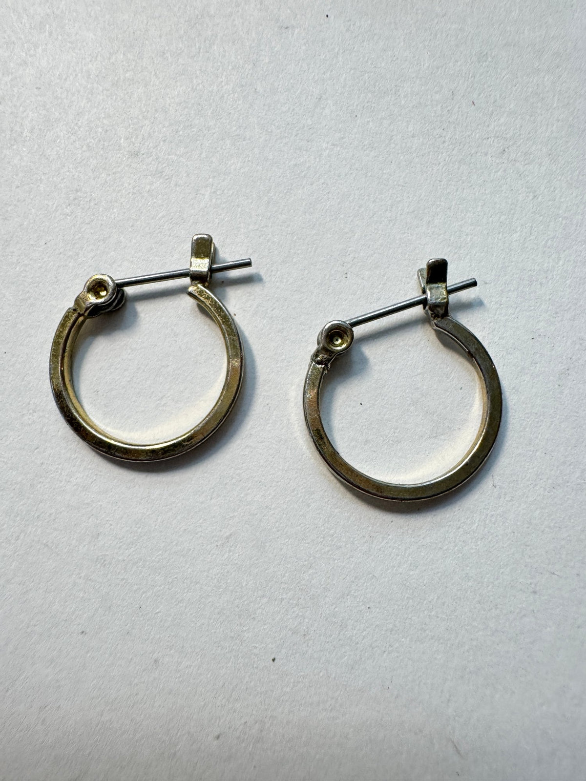Hoop Earrings · Everyday Mini Hoops · Gold-Tone Latch-Back — photo 2